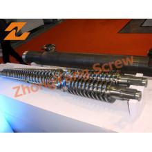 Double Screw Barrel Conical Twin Screw Barrel PVC Pipe/Sheet/Profile